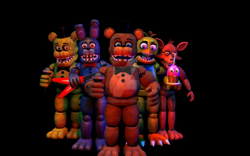 Wildnick on Game Jolt: ok so unwithered foxy was going bad with the head  then i fixed it a