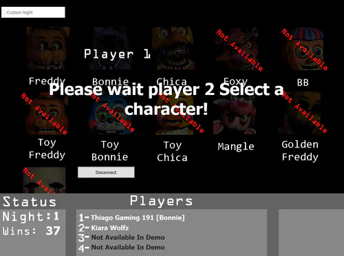 FNaF4 Demo file - Five Nights at Freddy's 4: The Final Chapter