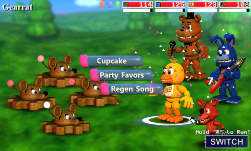 FNaF World Redacted Free Download - FNAF Fan Games