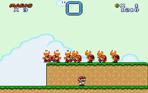 GAMEPLAY FLASH: Super Mario Flash Version 2 