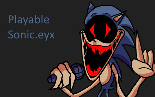 Sonic.EYX by noobmasterGREEN on Newgrounds