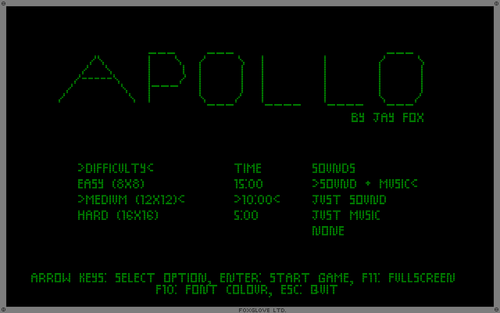 Apollo by pibbin - Game Jolt