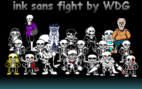 Скачать Undertale Ink!sans fight - Геймплей