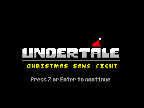 Undertale Christmas Sans Battle by Remaster_Productions - Game Jolt