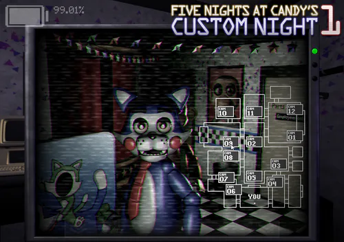 FNaC 2 Custom Night  7/20 Mode 