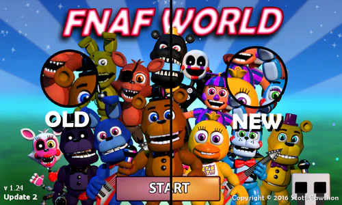 FNaF World Redacted Free Download - FNAF-GameJolt