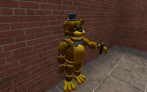 FIVE NIGHTS AT FREDDY'S 2  Withered Golden Freddy (FNAF Gmod) 