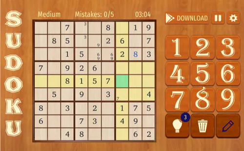 Sudoku Classic 1 - Online Game - Play for Free