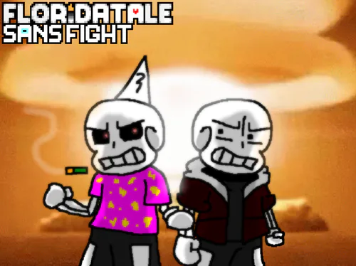 Opposite! Sans Battle sprite