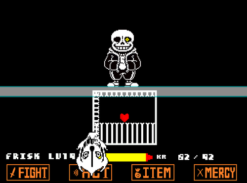 Finished) Glitchtale Sans Fight Survival by Under___Play - Game Jolt