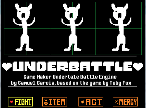 Undertale, Made With GameMaker