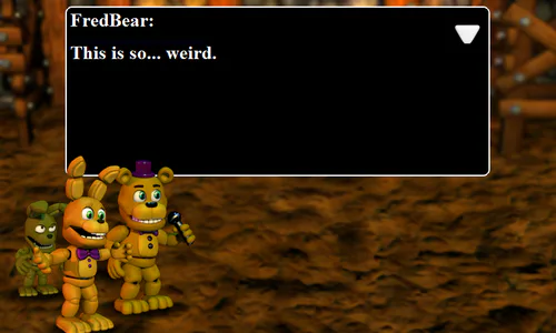 Adventure Fredbear FNaF World Animation