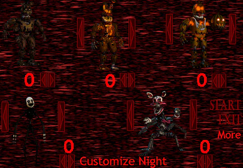 Compra online de Five Nights At Freddy's 4 Ultimate Custom Night