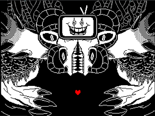 Flowey and Omega Flowey