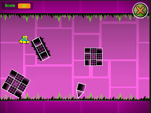 GEOMETRY DASH ONLINE free online game on