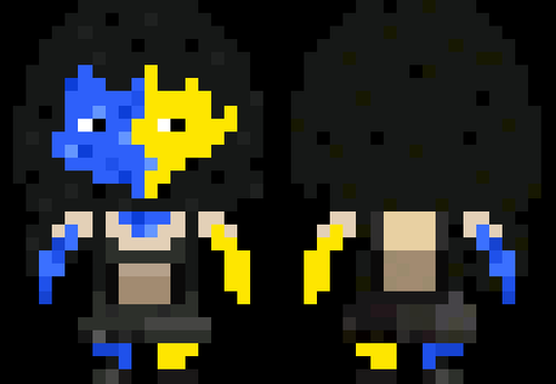 Bits and Pieces Mod Frisk Minecraft Skin