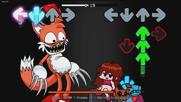 FNF VS Tails Doll: Red Ruby Rampage Game · Play Online For Free