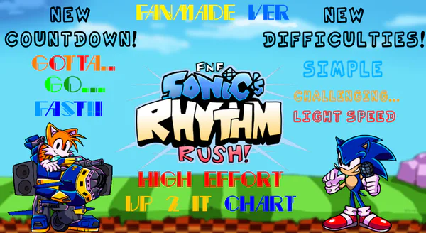 Jogo FNF: Sonic Rush no Jogos 360