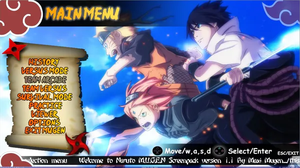 NS Ultimate Ninja Storm Revolution MUGEN