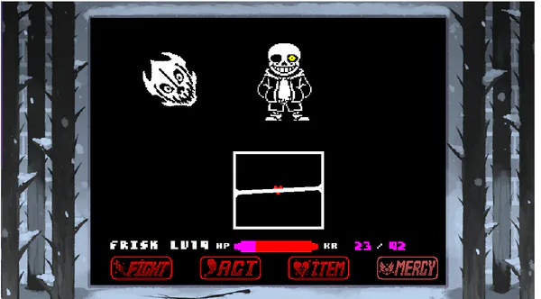 Sans Final Boss Undertale Complete hacked Project by Scalloped