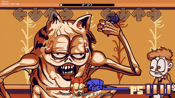 fnaf #gorefield #garfield #horror #terror #scary, gorefield