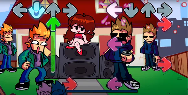 Made the Eddsworld crew (FNF online, Challeng-EDD) in their 2007