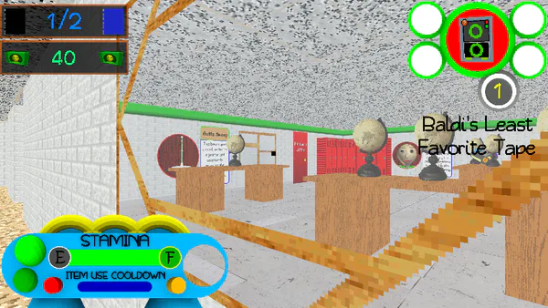 Baldi's Fun New School Plus Alpha 6 (2 Floor Demo