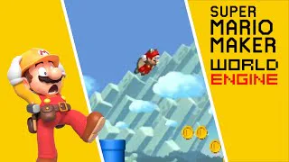 SUPER MARIO MAKER WORLD ENGINE. FALANDO SOBRE O JOGO. 