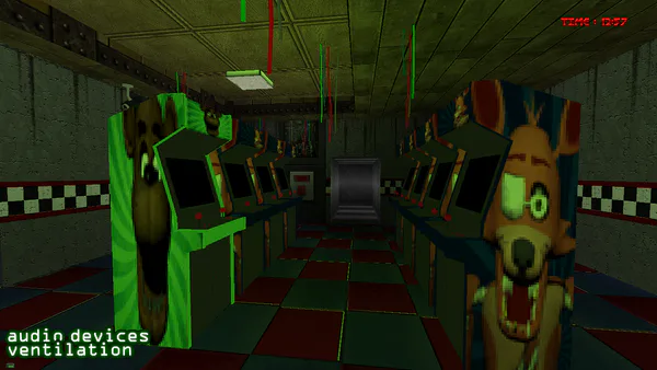 FNAF DOOM GAMEPLAY NO ANDROID(DOWNLOAD) 