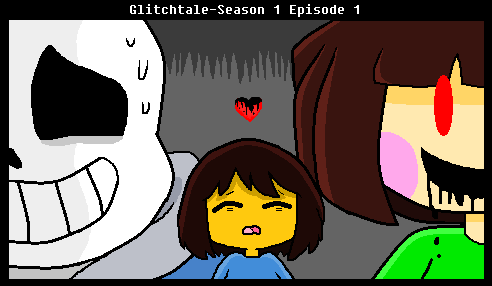 Glitchtale megalomaniac sans fight (this version is way better than th