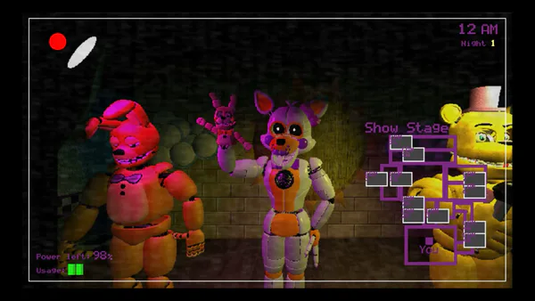 motoqueiro feintensme on Game Jolt: stage 01 fredbear credits: model by