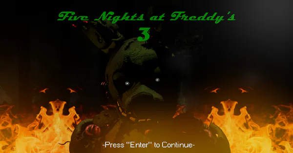 Five Nights at Freddy's 3 Free Download 