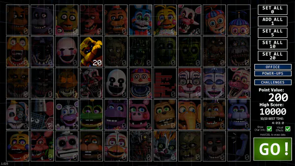 New Golden Freddy! Killer Golden Freddy in FNaF 1 (Mod) 