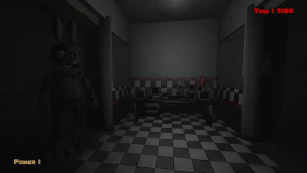 Usando comandos no FNAF 1 Doom Renovation Android 