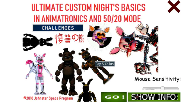 Funtime Foxy Ultimate Custom Night Cutscene  Funtime foxy, Five nights at  freddy's, Fnaf art