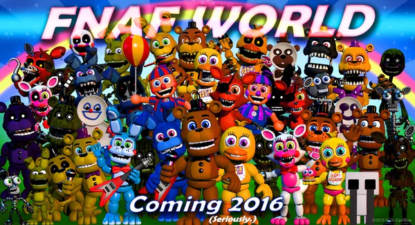 FNaF World Redacted  The Beginning of A New Adventure! [Part 1