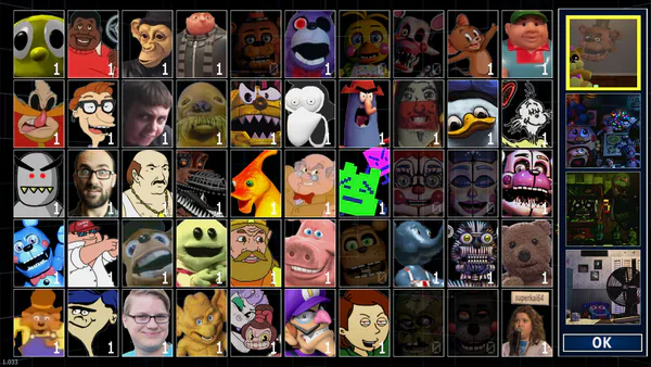 Whamper's Ultimate Custom Night Mod Fest by TheMicRula - Game Jolt