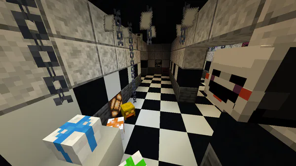 Five Nights At Freddy's 3 Co-op Minecraft Map