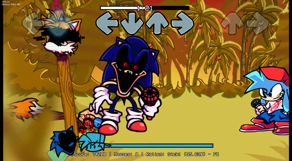 Sonic exe 3.0 fanmade [Friday Night Funkin'] [Mods]