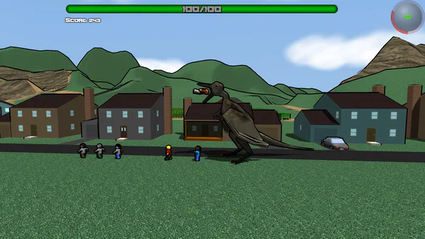Updated Controls, and Plans for the FUTURE! news - Attack of the Giant  Mutant Lizard - IndieDB
