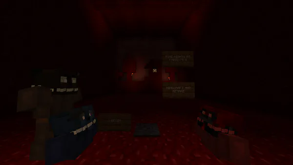 FNAF 4 Map and Resource Pack Minecraft Map