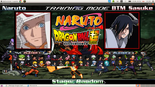 Naruto: MUGEN, Software