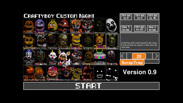 Ultimate Custom Night Online by KaiqueCraft - Game Jolt