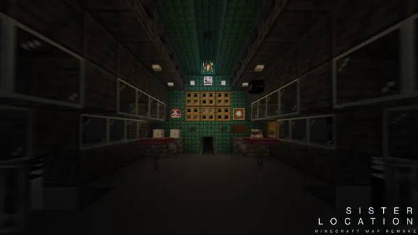 Five Nights at Freddy's Sister Location (FINISHED) Minecraft Map