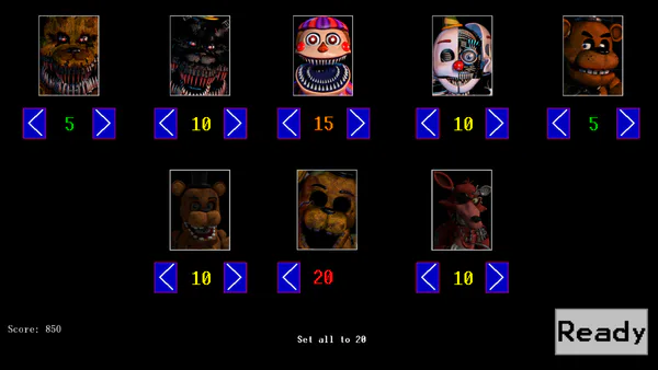Michael's Ultimate Custom Night by Michael_MH - Play Online - Game