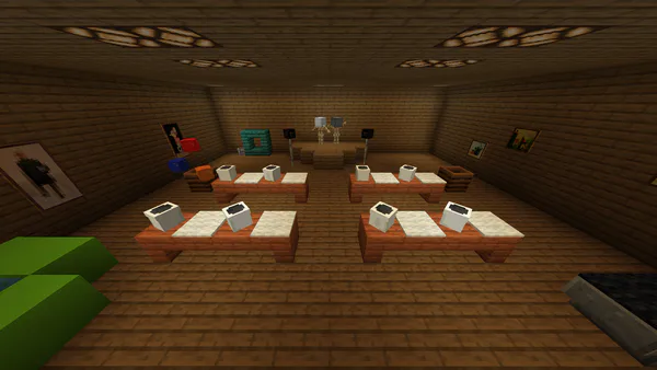 FNAF 6/ Pizzeria Simulator Map 1.19 Minecraft Map