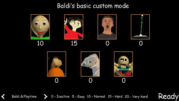 Baldi's Basics : The Easiest Basics [Baldi's Basics] [Mods]