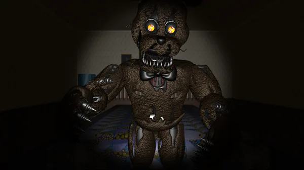 O REMAKE de FNAF 4 está MUITO mais PERTURBADOR que o ORIGINAL .. em 2023