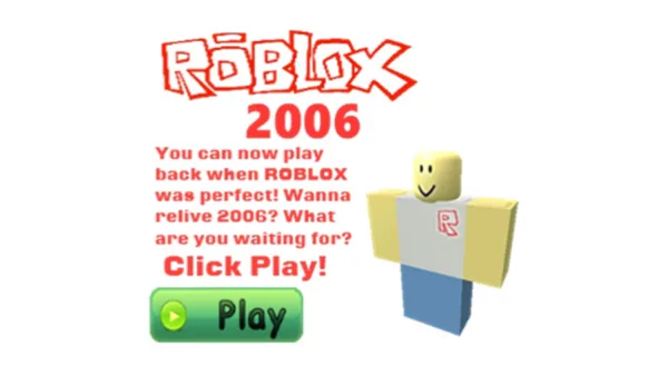 Playing the OLDEST Version of ROBLOX (2006 Roblox Update) 