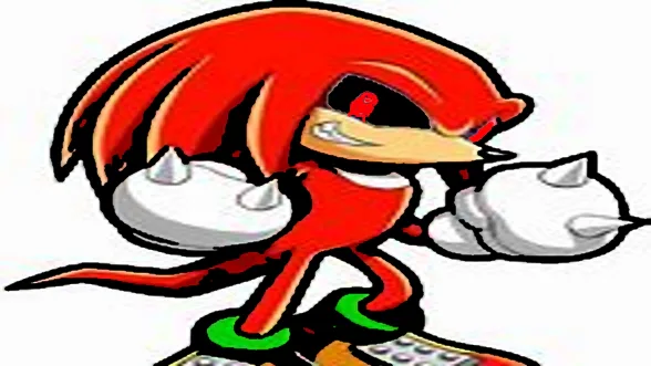 evil knuckles the echidna